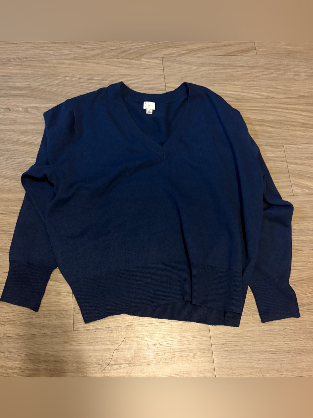a new day Women's Navy V-Neck Sweater